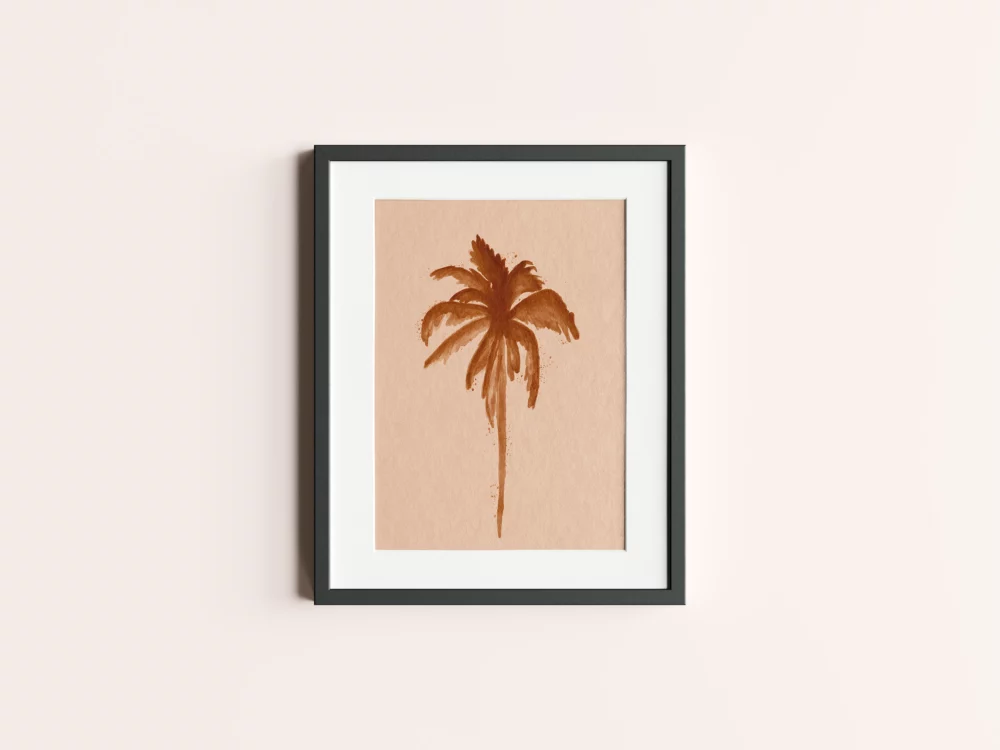 AquaPalm - Printable wall art - Product image 1